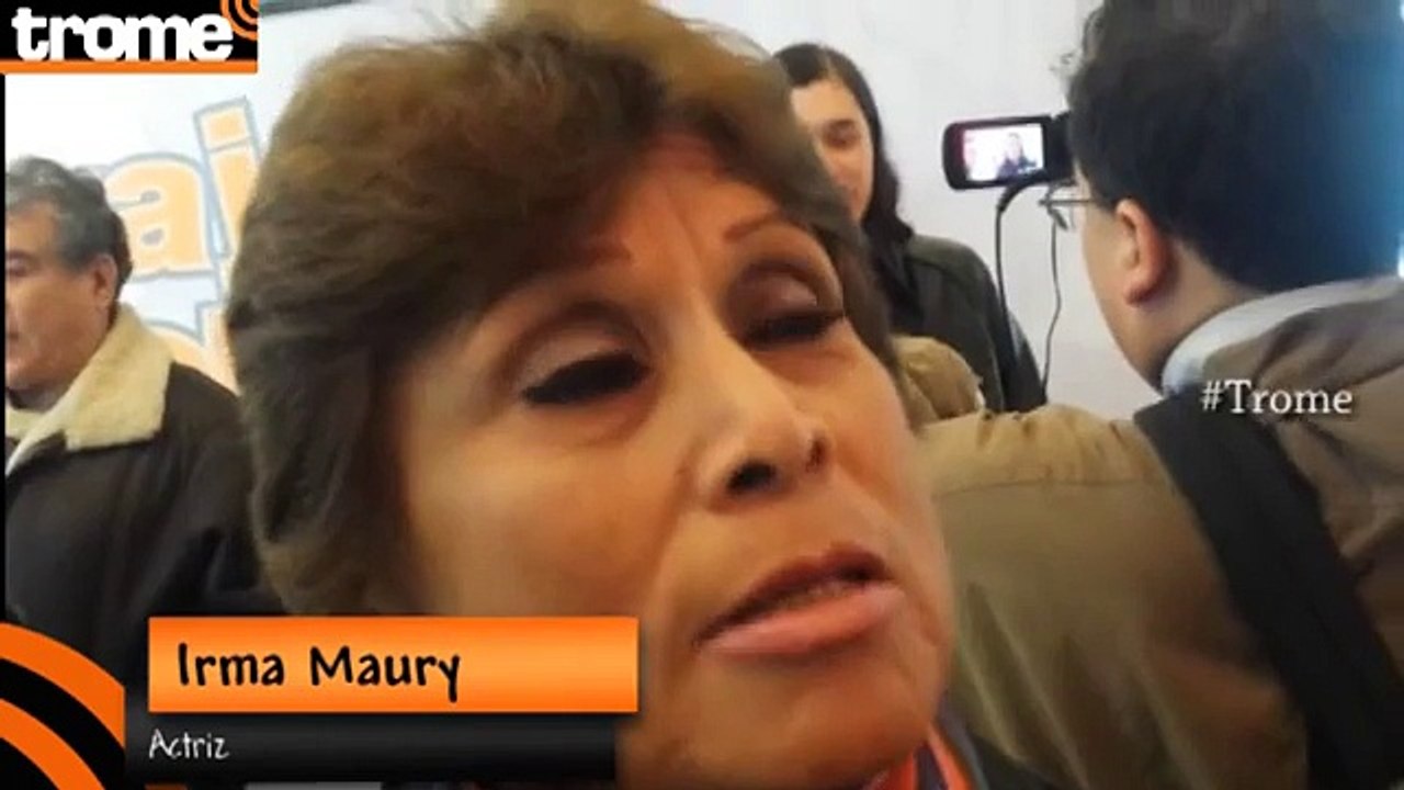 Irma Maury: "Veo las novelas turcas, me encantan" [VIDEO]