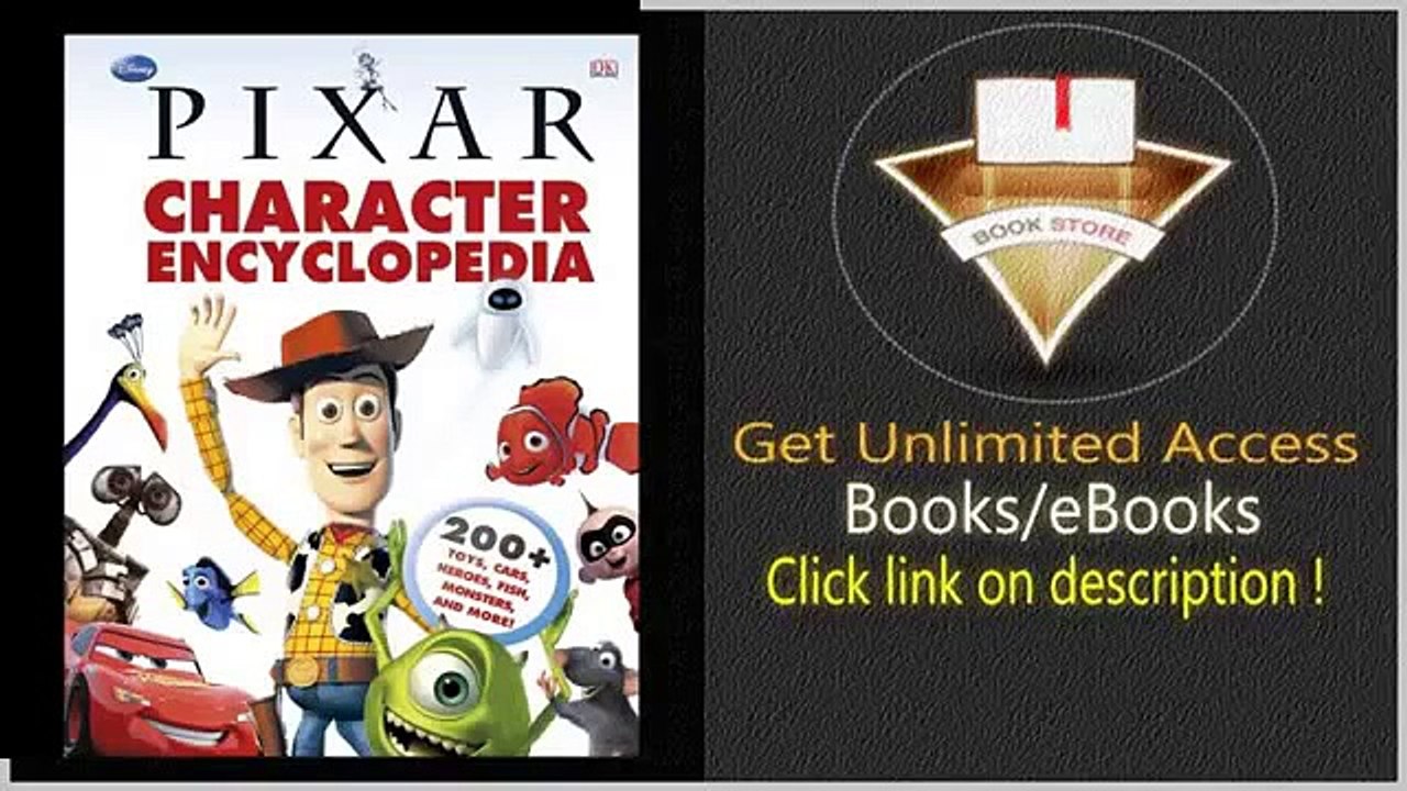 GET NEW Pixar Character Encyclopedia Dk Disney PDF