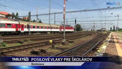 POSILOVÉ VLAKY PRE ŠKOLÁKOV