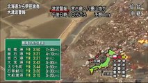 【衝撃】 仙台が津波に飲みこまれていく映像　tsunami hit Sendai City in Japan