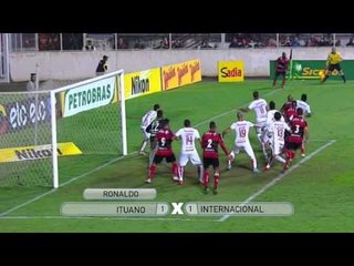 Gols - Copa do Brasil: Ituano 1 x 2 Internacional