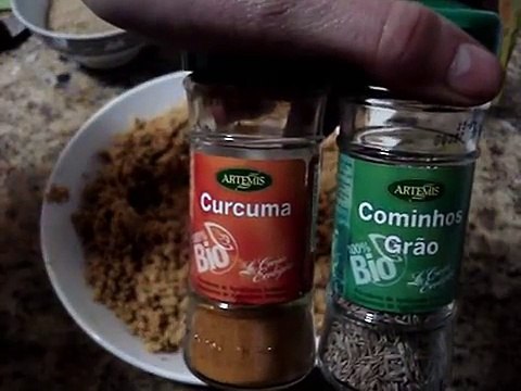 Hamburguesa de soja sin harina rica en fibras.