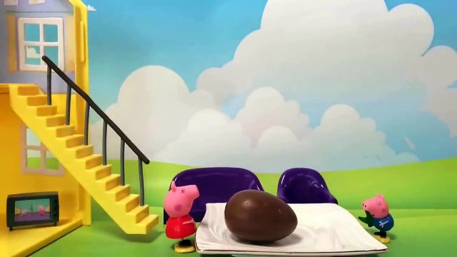 Свинка пеппа Мультфильм из игрушек Kinder Surprise Peppa
