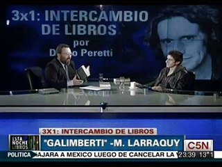 Intercambio de Libros con Diego Peretti