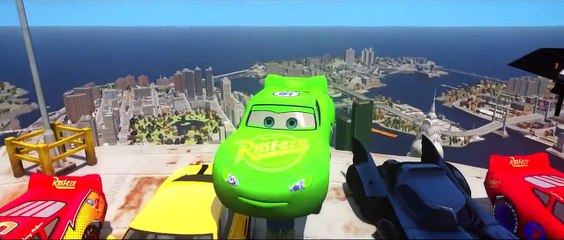 HULK CARS SMASH PARTY 2! Custom Colors Lightning McQueen CARS!! + Finger Family Songs Nursery Rhymes