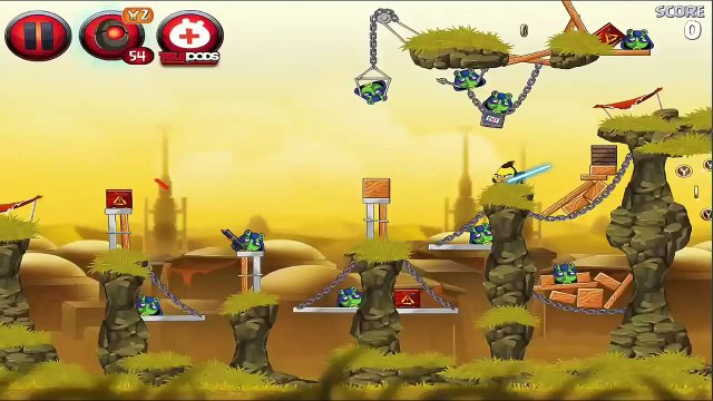 Angry Birds Star Wars 2 How to End Boss Fight Epic Battle Gameplay Rebels Pork Side Leve