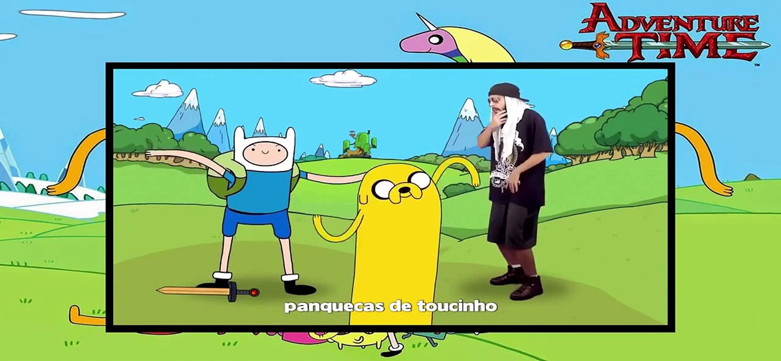 Finn vs  Mussoumano   Batalha Cartoon