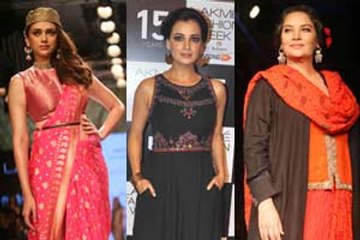 Dia Mirza supports her favourite designer Anita Dongre