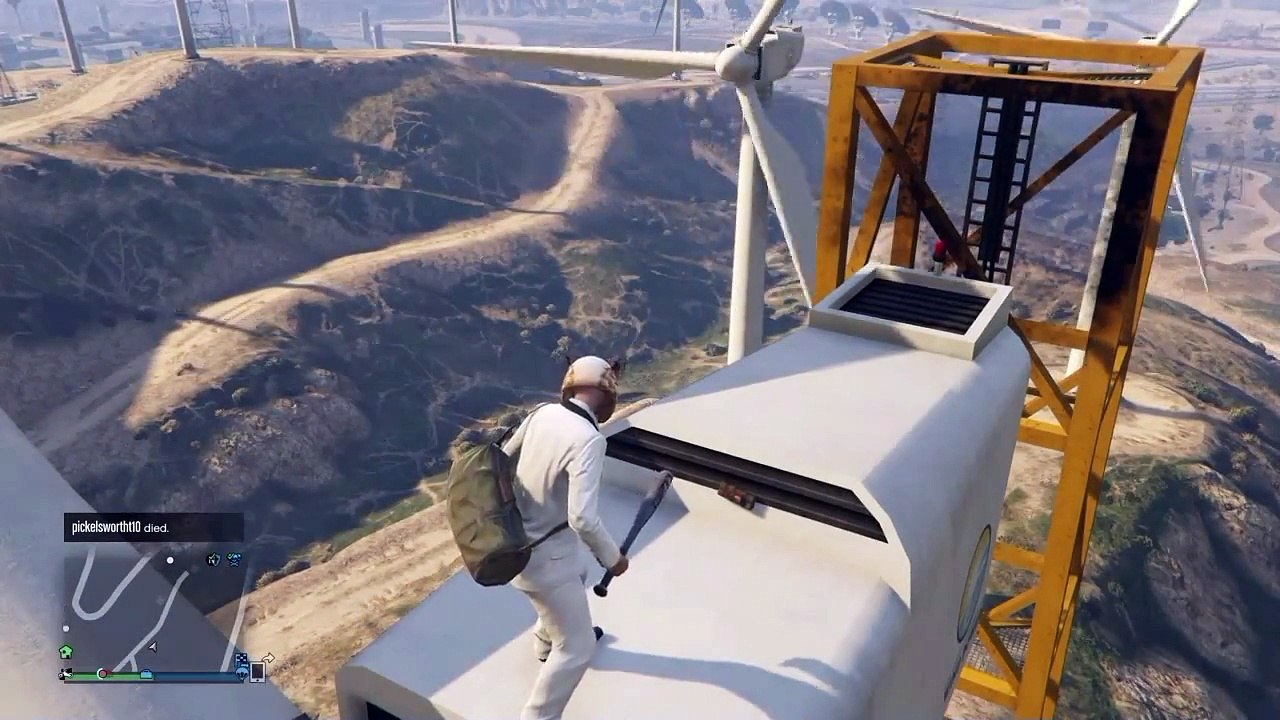 GTA 5 Funny Moments | Windmill Wetters, Poop God Bangos