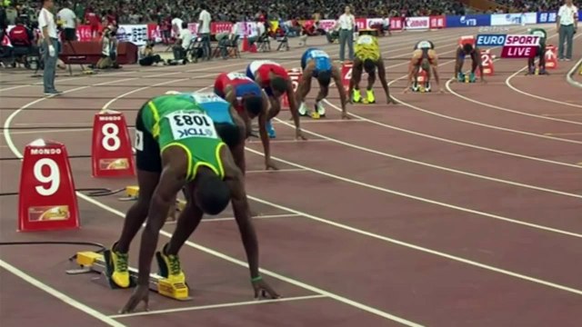 Usain Bolt Men's 200m Heat 3 IAAF World Championship Beijing 2015