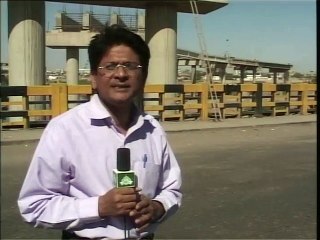 Shabbir Ibne Adil, PTV, News Report: Lyari expressway (2004)