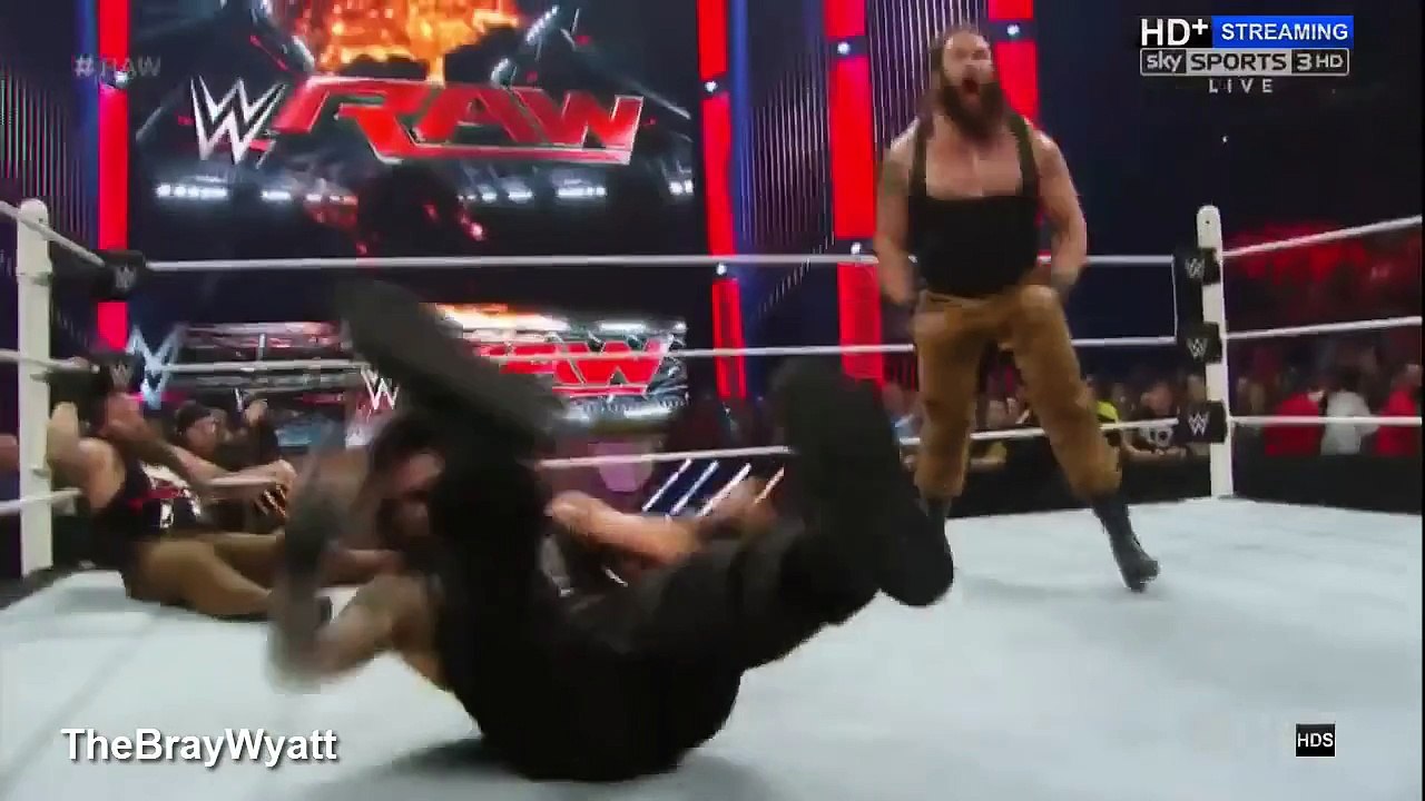 WWE New Wyatt family member Raw, Aug. 24, 2015