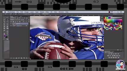 Making Sports Illustration Design - 1. Creating the Composition