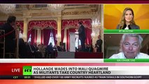 FRANCE Sending more TROOPS to FIGHT Al-Qaeda linked ISLAMIST MILITANTS in Mali [COLONIAL CONFLICT]