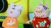 Pig George da Familia Peppa Pig e sua irma Peppa quando ainda eram bebes!!!  Disneytoptoys