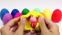 Oua cu surprize pentru copii, jucarii Play Doh   Peppa Pig Angry birds Frozen egg Mickey Mouse iron