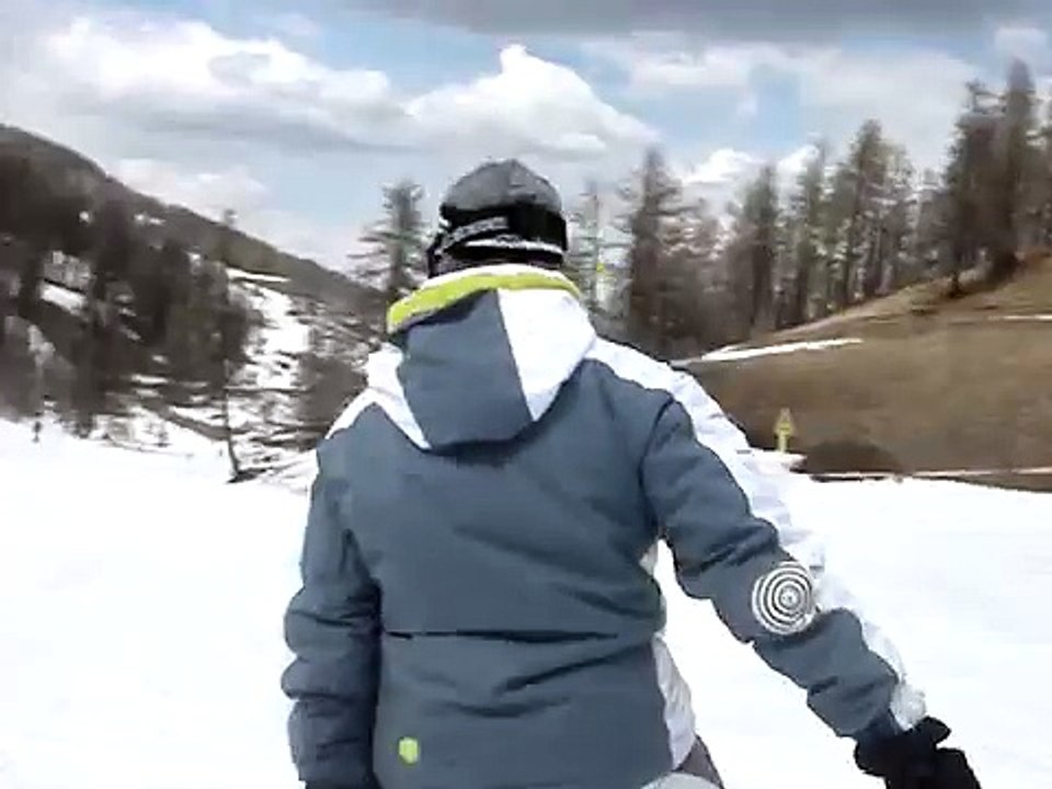 snowboard position du débutant