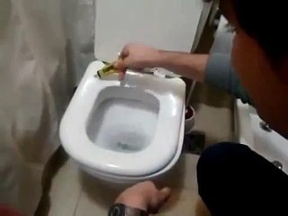 Epic Toilet Seat Prank