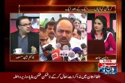 Why Khawaja Saad Rafique is not resigning & why PML-N is not ready for NA-125 by elections -- Dr.Shahid Masood shares in