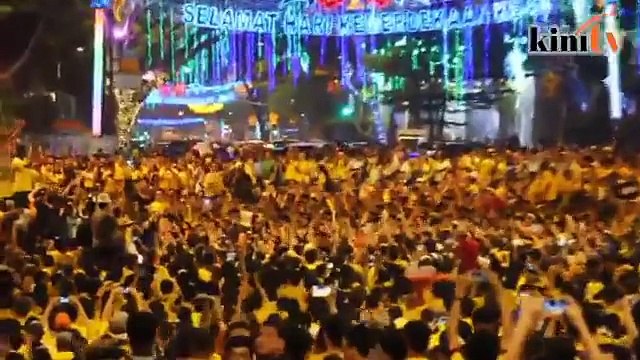 Hampir 20 ribu masih di Dataran Merdeka