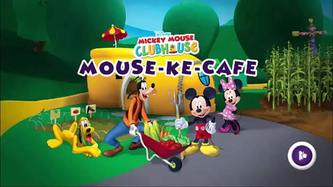 Disney Jr Mickey Mouse Clubhouse Mouse-Ke-Cafe Cartoon Animation Game Play Walkthrough [Fu