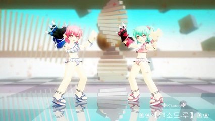【MMD】真夏のレターレインボー【Lu - Elsword】 720HD 60fps