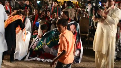 PTI Dhara Most Memorable Movements See Disables & Kids Dancing Pakistan