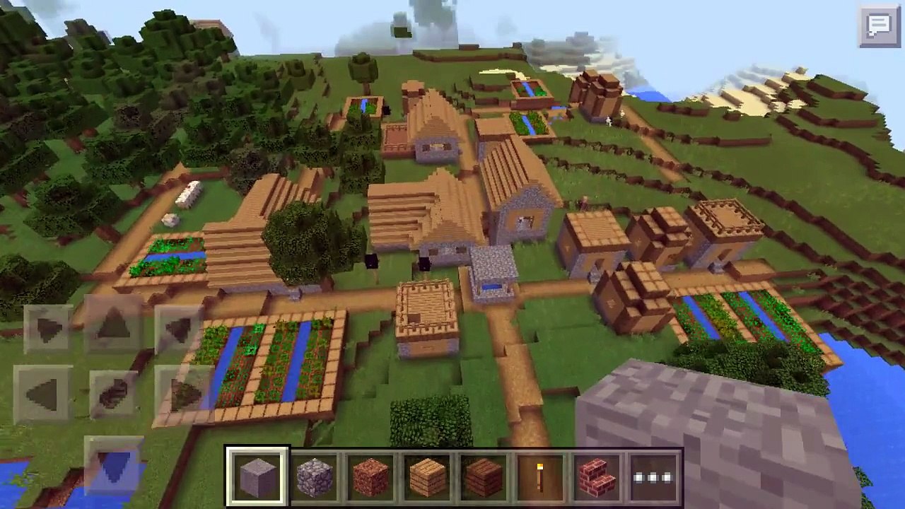 Minecraft:Comment avoir un village PNJ.?