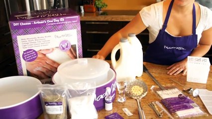 How to make Feta Cheese at home with your Mad Millie Cheese Kit