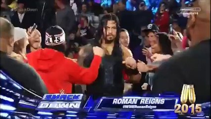 WWE Smackdown, Roman Reigns vs Rusev, Reigns revenge on Big Show, Jan 2, 2015