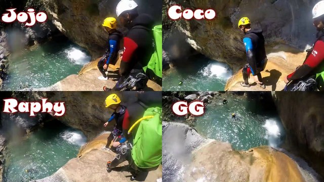Canyoning au canyon de la Maglia 2015