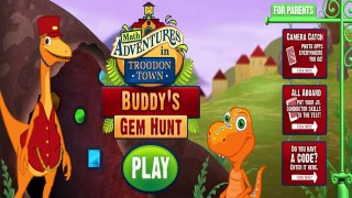 Dinosaur Train Buddy's Gem Hunt Cartoon Animation PBS Kids Game Play Walkthrough