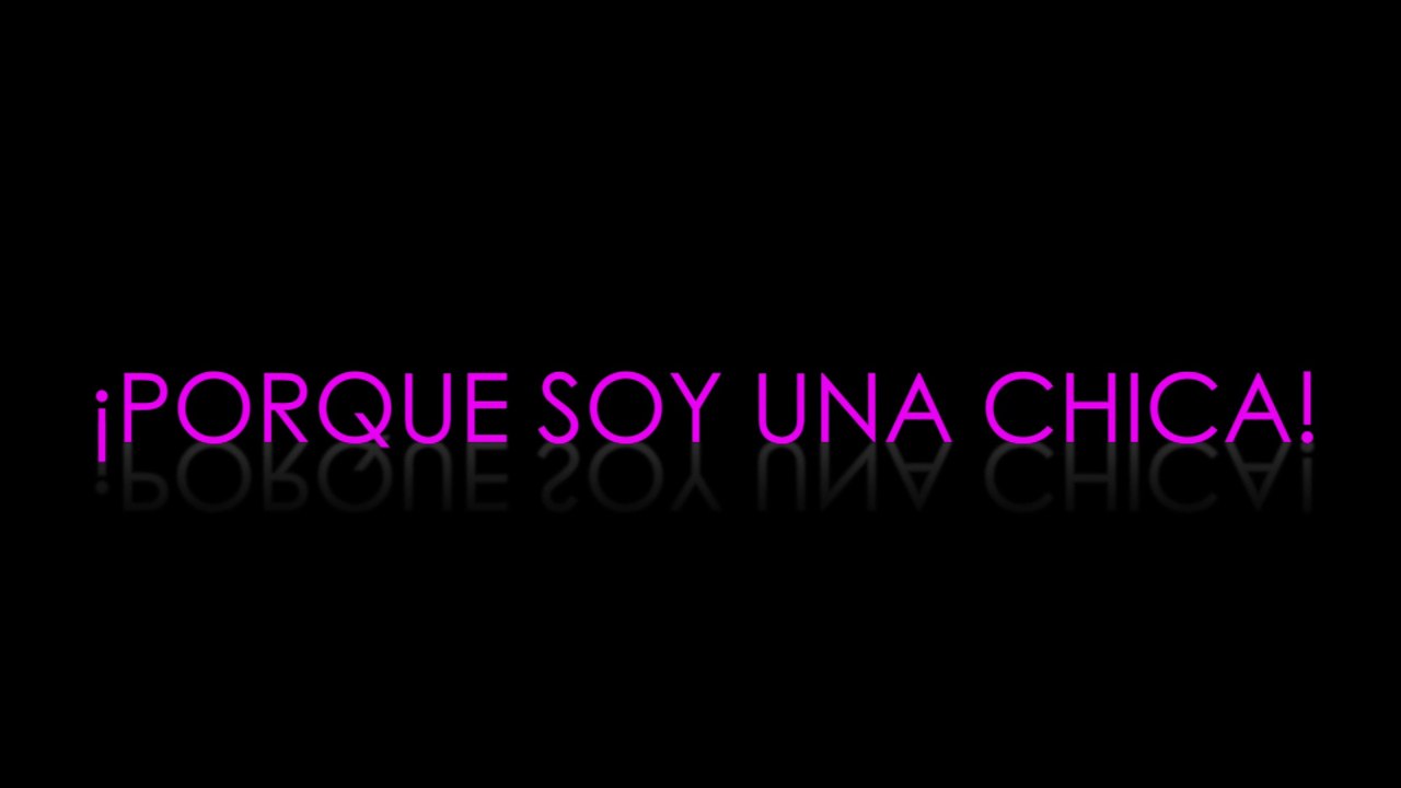Porque soy una chica en ImaGym