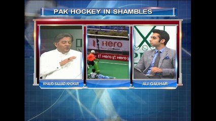 Swinging Yorker with Newly appointed President PHF Khalid Sajjad Khokhar