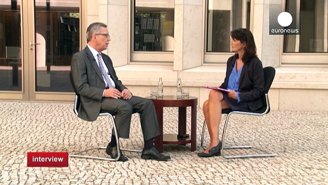 Euronews-Interview: Thomas de Maizière fordert EU-Auffanglager für Flüchtlinge in der Türkei