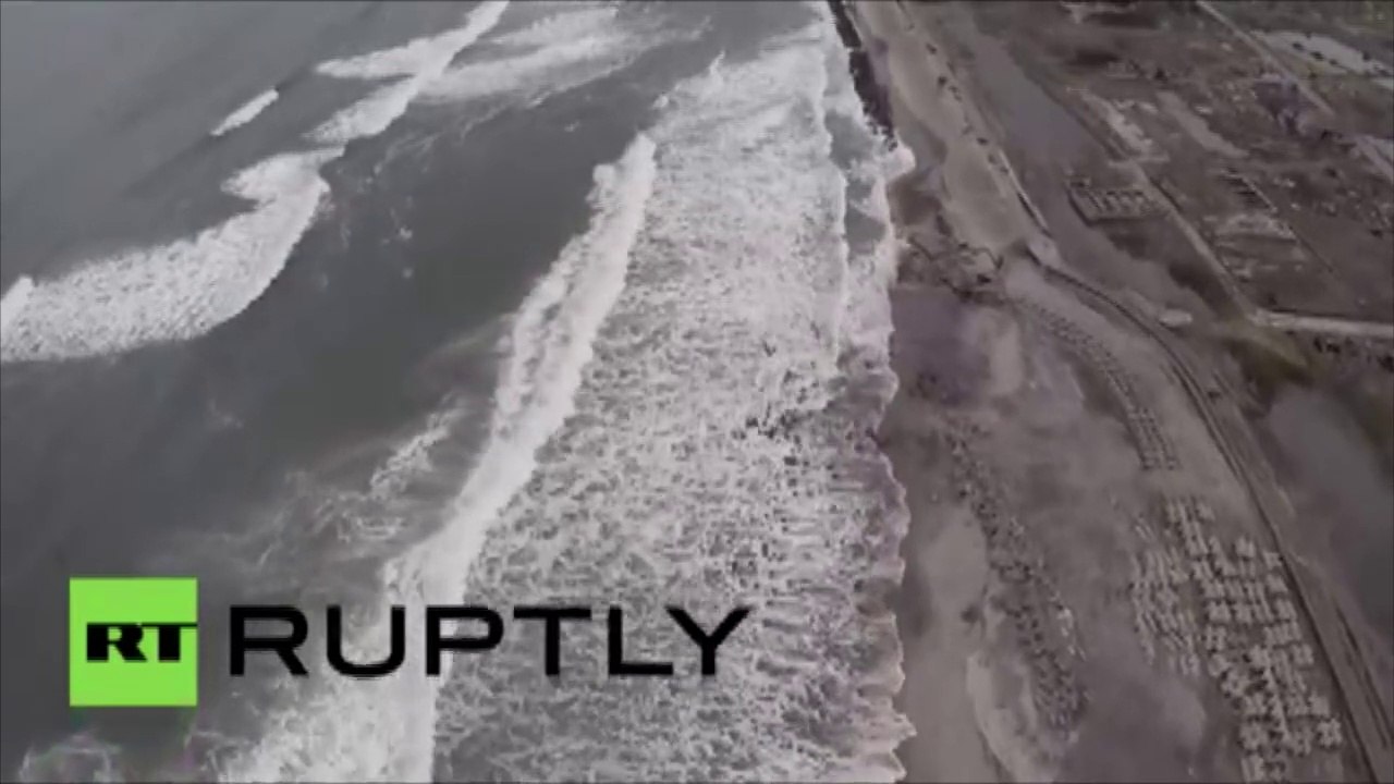 Un drone a survolé les zones interdites de la centrale nucléaire de Fukushima