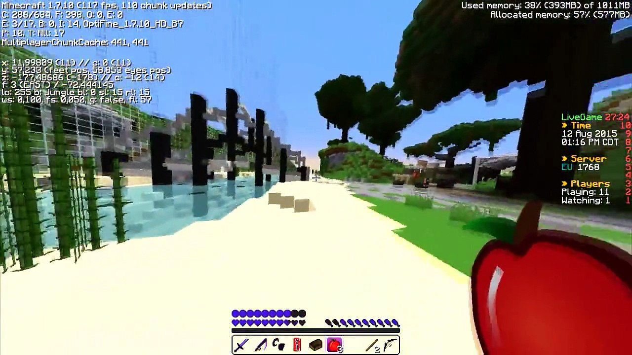 Minecraft Survival Games #11 w/Freedy "100-ta pobeda"