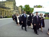 Graduation Ceremony procession at Durham University 29 June 2011