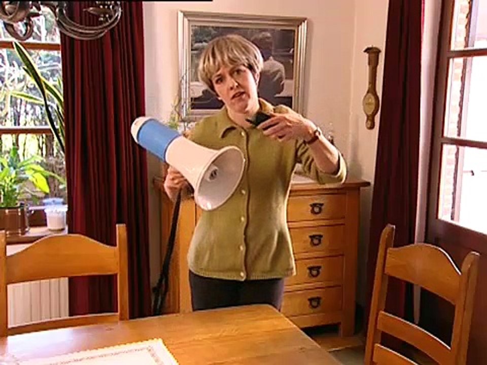 In de gloria - minuut: megafoon te koop