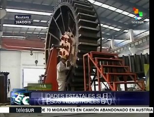 China: suben utilidades de dos empresas estatales