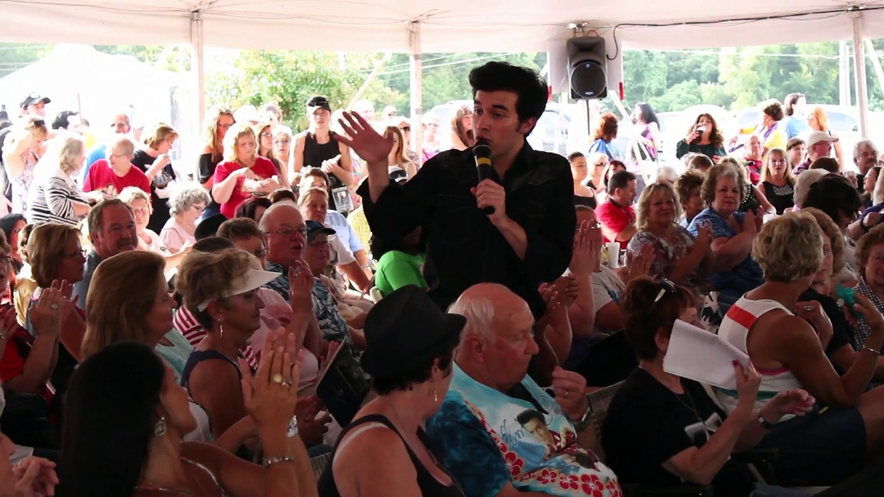 Kavan Hashemian sings 'Don't Think Twice It's Alright' Elvis Week 2015