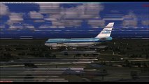 {KLM BOEING 747-300 SOFT LANDING ON SCHIPHOL}