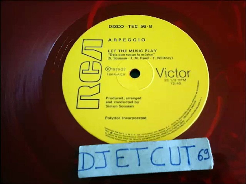 ARPEGGIO -LET THE MUSIC PLAY(RIP ETCUT)RCA REC 79