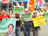 Filipino picket Dutch embassy in support of Prof. Jose Maria Sison