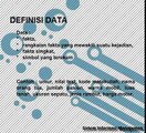 Data dan Informasi (Sistem Informasi Manajemen)