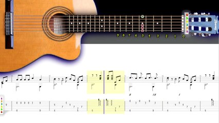 Como tocar Mi querido viejo completa Fingerstyle facil