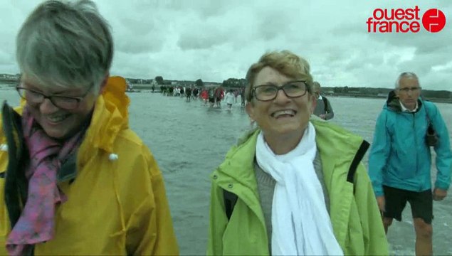 Festival de Tatihou 2015. Les pieds dans l'eau pour aller au concert