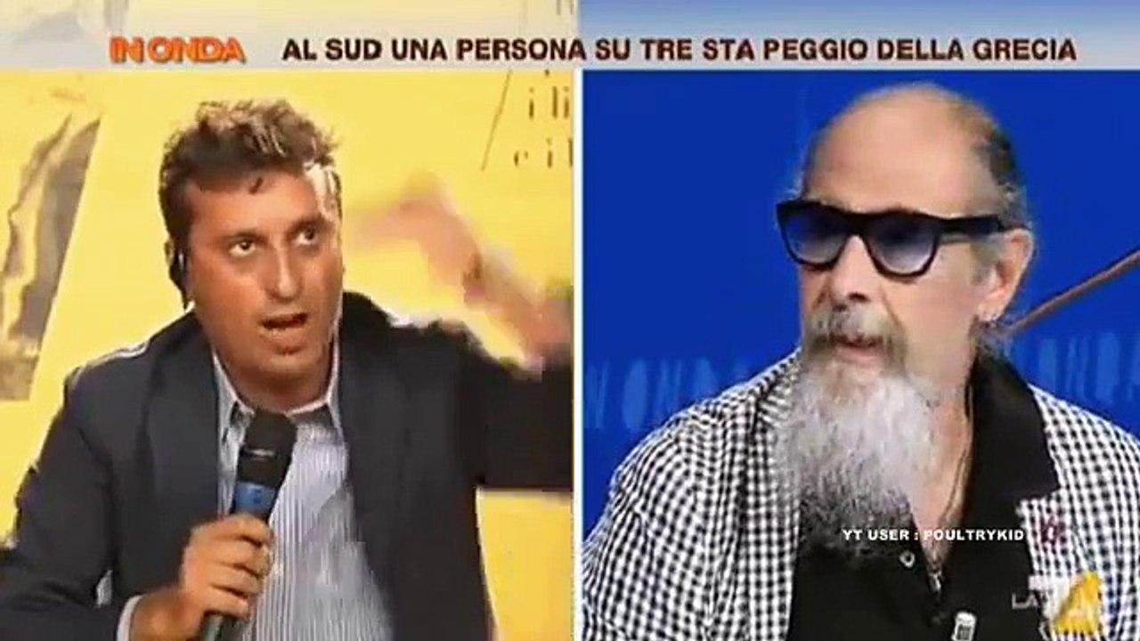 Francesca Barra VS Sgarbi e Borghi - In Onda