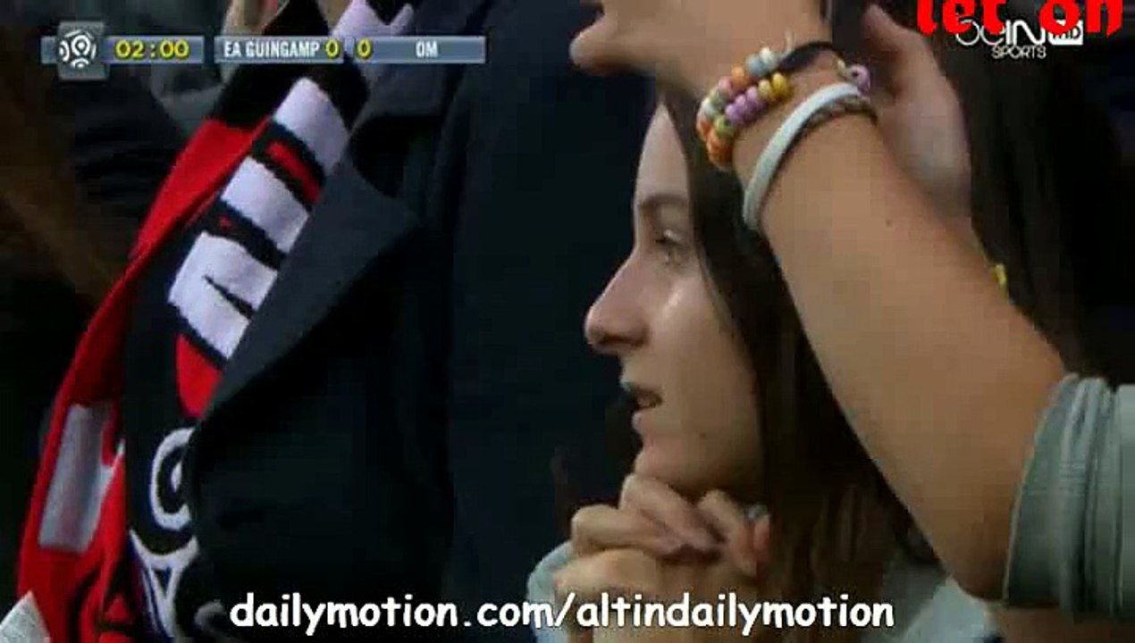 Steve Mandana Amazing Penalty Save - Guingamp 0-0 Marseille - Ligue 1 - 28.08.2015