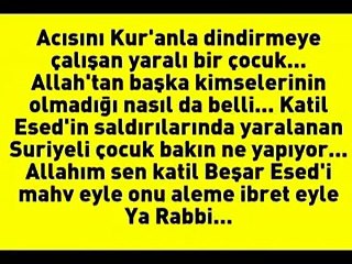 ibretlik savasın ortasında kuranı kerim okuyan cocuk